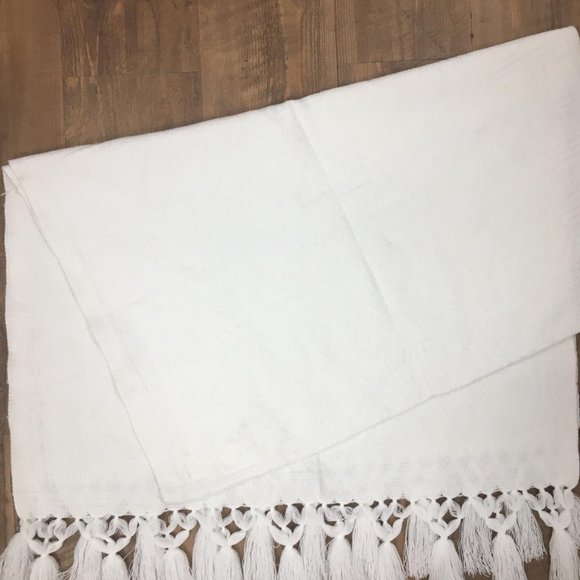 New Mexican Woven Shawl Tribal Ethnic Scarf  - Picture 3 of 5